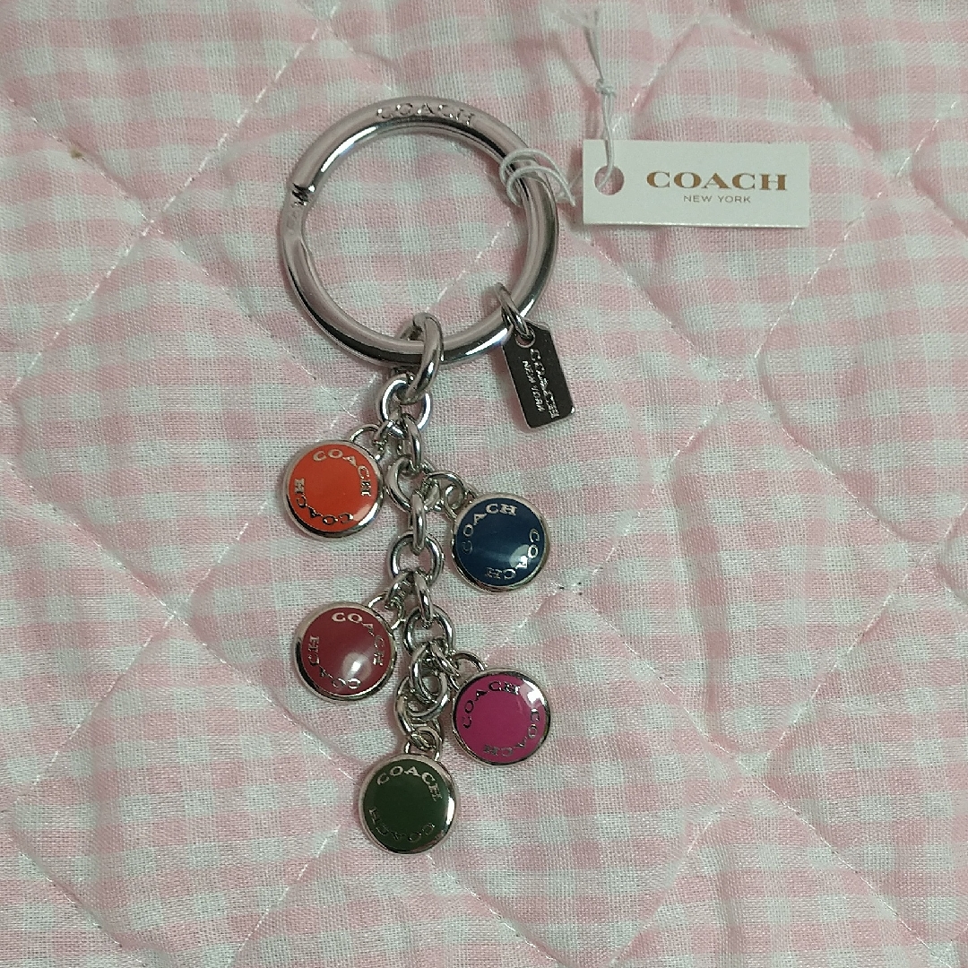 Coach Colorful Charm Keychain / Bag Charm